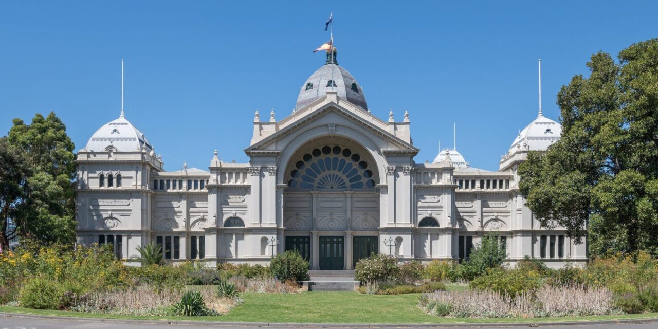Royal Exhibition Building i Carlton Gardens w Melbourne