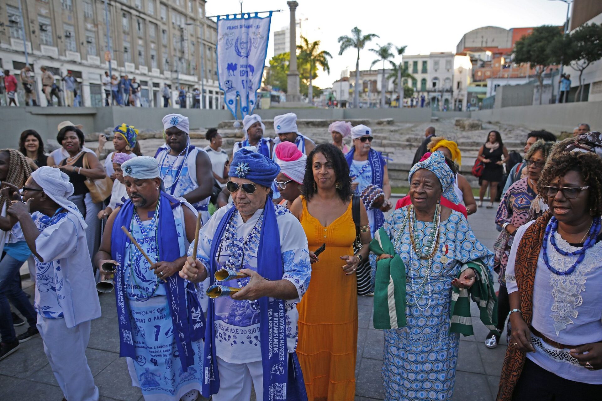 Valongo Wharf w Rio de Janeiro